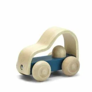 MA PREMIERE VOITURE BLEU FONCE - PLANTOYS