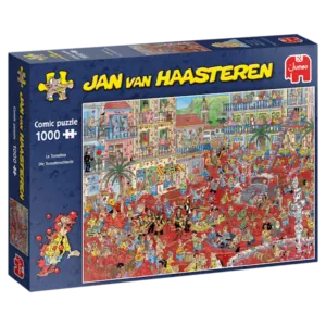 PUZZLE JAN VAN HAASTEREN : LA TOMATINA - 1000 PIECES