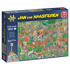 PUZZLE JAN VAN HAASTEREN : BOIS DES CONTES - 1000 PIECES