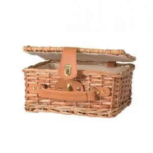 VALISE EN OSIER AVEC TISSU COTON - EGMONT TOYS