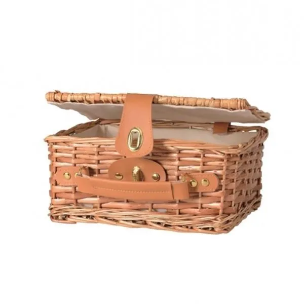 VALISE EN OSIER AVEC TISSU COTON - EGMONT TOYS