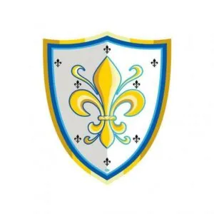 BOUCLIER FLEUR DE LYS - PAPO