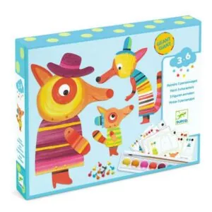 COFFRET PEINDRE LA FAMILLE RENARD - DJECO