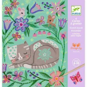 POCHETTE CARTES A GRATTER - RENCONTRES - DJECO