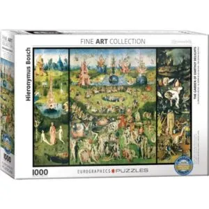 PUZZLE EUROGRAPHICS - BEAUX-ARTS - H. BOSCH : LE JARDIN DES DELICES - 1000 PIECES