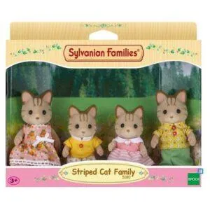FAMILLE CHAT TIGRE - SYLVANIAN FAMILIES