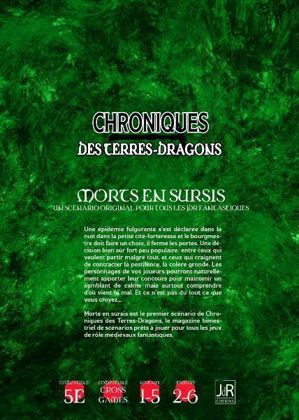 CHRONIQUES DES TERRES DRAGONS – N° 0 Morts en Sursis