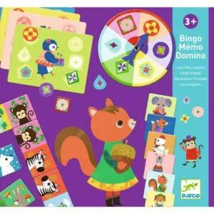 BINGO-MEMO-LOTO - LES PETITS COPAINS - DJECO