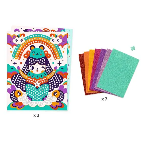POCHETTE MOSAIQUES KOKESHIS - DJECO – Image 4