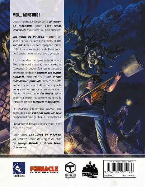 EAST TEXAS UNIVERSITY - LES PÉRILS DE PINEBOX