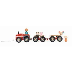 TRACTEUR DE LA FERME AVEC 2 REMORQUES - EGMONT TOYS