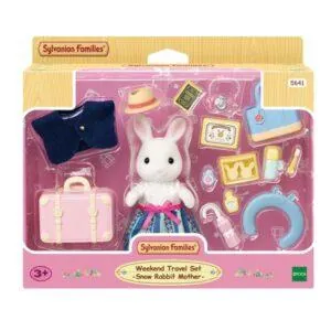 MAMAN LAPIN NEIGE ET SA VALISE WEEK END - SYLVANIAN FAMILIES
