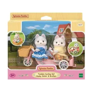 LE TANDEM FRERE ET SOEUR HUSKY - SYLVANIAN FAMILIES