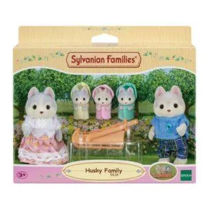 LA FAMILLE HUSKY - SYLVANIAN FAMILIES