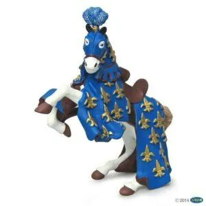 CHEVAL DU PRINCE PHILIPPE BLEU - PAPO