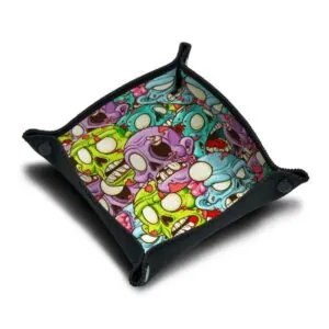 PISTE DE DÉS - ZOMBIE HEAD PATTERN