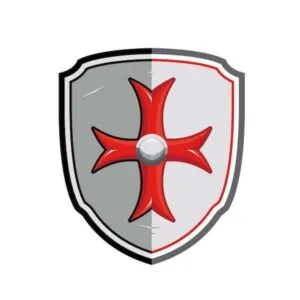 BOUCLIER CROIX DE MALTE - PAPO