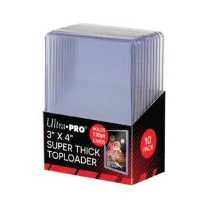 TOPLOADER RIGIDES SUPER THICK 130PT (10)
