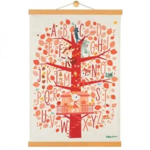 AFFICHE MURALE - FORET ABECEDAIRE - LILLIPUTIENS