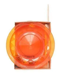 ASSIETTE CHINOISE HENRYS 25 CM COFFRET ORANGE