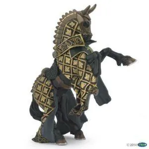 CHEVAL DU MAITRE DES ARMES CIMIER TAUREAU - PAPO