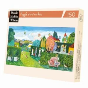 PUZZLE BOIS WILSON - A. PUPPO : LES HAIES - 150 PIECES