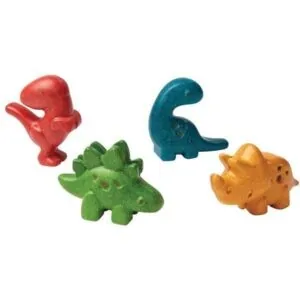 FIGURINES DINOSAURES BOIS - PLANTOYS