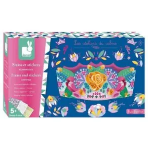 COFFRET STRASS ET STICKERS COURONNES - JANOD