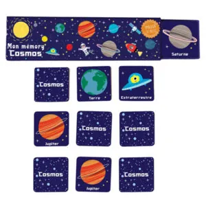 MON MEMORY LE COSMOS 32 PIECES - CARTES D'ART