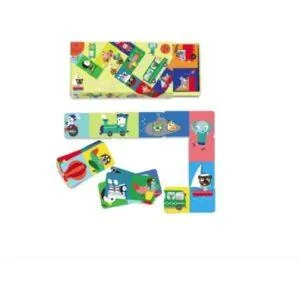 MON DOMINO PUZZLE LES TRANSPORTS - CARTES D'ART