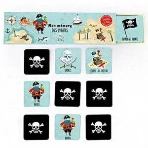 MON MEMORY LES PIRATES - CARTES D'ART