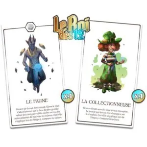 LE ROI DES 12 – Mini extension personnages
