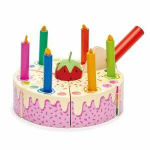 GATEAU ANNIVERSAIRE MULTICOLORE - TENDER LEAF
