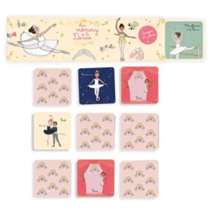 MON MEMORY DE LA DANSE 32 PIECES - CARTES D'ART