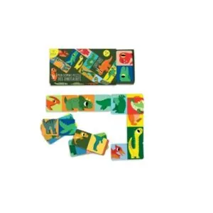 MON DOMINO PUZZLE DES DINOSAURES - CARTES D'ART