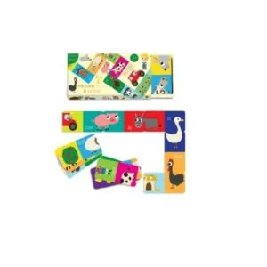 MON DOMINO PUZZLE LA FERME - CARTES D'ART
