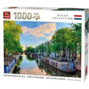 PUZZLE KING NEERLANDAIS : AMSTERDAM - 1000 PIECES