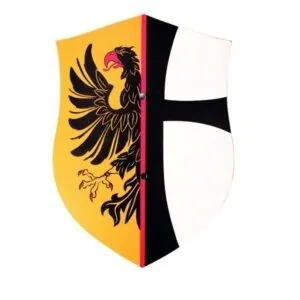 BOUCLIER ORDRE TEUTONIQUE 45x33CM