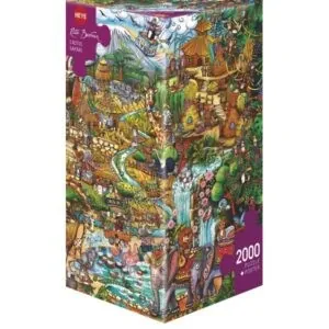 PUZZLE HEYE - R. BERMANS : EXOTIC SAFARI - 2000 PIECES