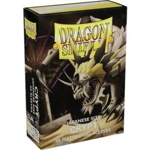 60 DRAGON SHIELD JAPANESE DUAL MATTE - CRYPT