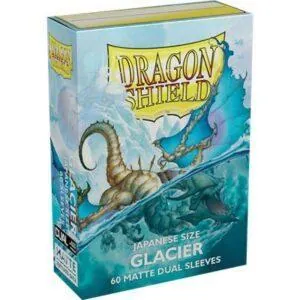 60 DRAGON SHIELD JAPANESE DUAL MATTE - GLACIER
