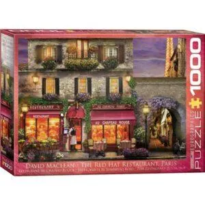 PUZZLE EUROGRAPHICS : RESTAURANT AU CHAPEAU ROUGE - 1000 PIECES