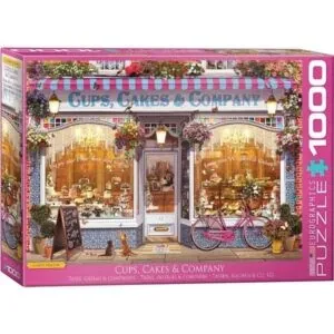 PUZZLE EUROGRAPHICS : TASSE GATEAU ET COMPAGNIE - 1000 PIECES
