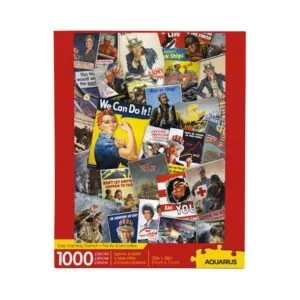 PUZZLE AQUARIUS : SMITHSONIAN WAR POSTER COLLECTION - 1000 PIECES
