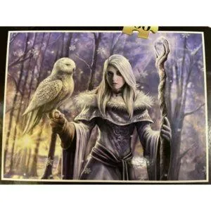 PUZZLE PRIME 3D - A. STOKES : CHOUETTE D HIVER - 500 PIECES