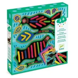 COFFRET ART KUNA ET FILS CHENILLES - DJECO