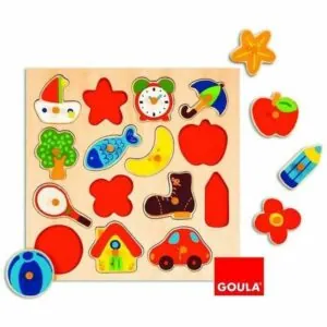 PUZZLE ENCASTREMENT SILHOUETTE - GOULA