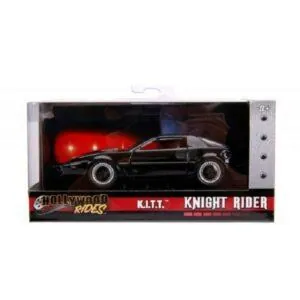 1/32 HOLLYWOOD RIDES-K-2000 Pontiac Trans-AM Knight Rider Black