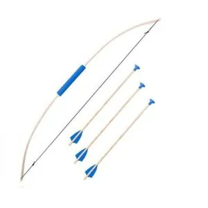 ARC ENFANT SIR PARCEVAL 100CM+3 FLÈCHES VENTOUSES.