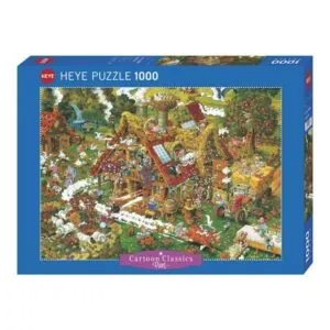 PUZZLE HEYE CARTOON - M. RYBA :  FUNNY FARM - 1000 PIECES